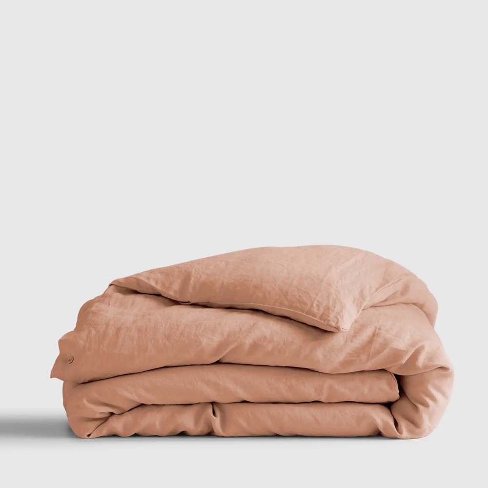 Quince European Linen Duvet Cover